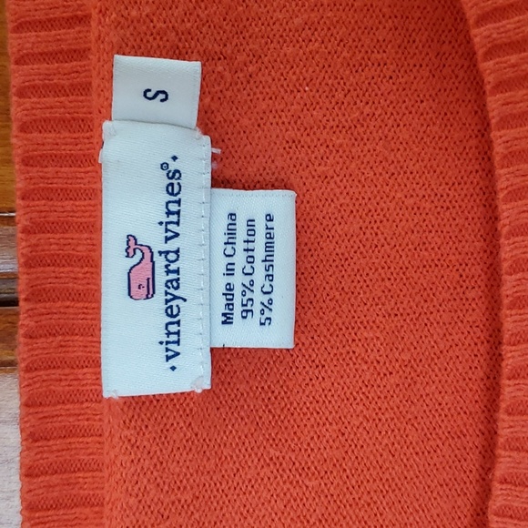 Vineyard Vines Cashmere Sweater, Size S - Picture 7 of 8